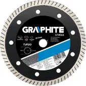 Graphite diamantschijf 125x22x6,0x1,4mm turbo super dun mpa en13236