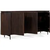 Fonq Grand Dressoir Donkerbruin Mangohout - B 180 cm