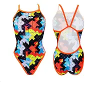 Turbo Flexie Swimsuit Oranje XL Vrouw