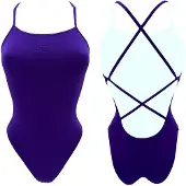 Turbo Patron Sirene Swimsuit Paars 4XL Vrouw