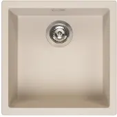 Reginox Amsterdam 40 spoelbak 46x46cm Caffe Silvery R32336