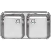 Reginox L183540-KGOKG dubbel spoelbak inleg RVS R03367
