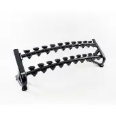 Muscle Power Dumbbellrek voor 10 Sets Deluxe