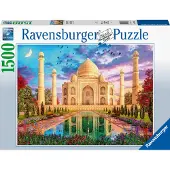 Ravensburger puzzel Betoverende Taj Mahal - Legpuzzel - 1500 stukjes