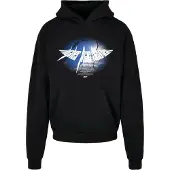 MJ Gonzales Sweatshirt 'Higher Than Heaven V.4' blauw / zwart / wit