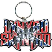 Rock Off Lynyrd Skynyrd - Flag Logo Sleutelhanger - Multicolours