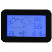 Benson Digitaal Weerstation Voor Binnen - Wit