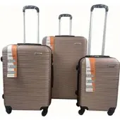 Libiao Kofferset 3 Delig - 85l & 50l & 30l - Rose Gold