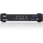 Aten 4-Port USB DVI Dual Link/Audio KVMP Switch