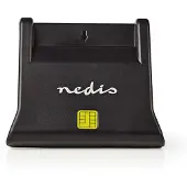 Nedis ID kaartlezer | (Smart Card, USB 2.0, Staand)