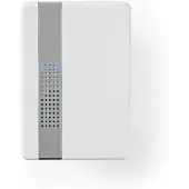 Nedis Draadloze Deurbelsetvoeding | 80 dB | 300 m | IP44 | Wit | 1 stuks - DOORB223CWT