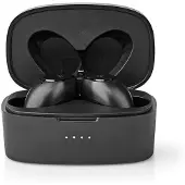Nedis True Wireless Stereo in-ear Bluetooth earphones met microfoon en opbergcase - USB-C / zwart