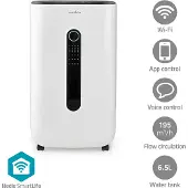 Nedis Smartlife Dehumidifier - Luchtontvochtiger 20 L/h 45 M³ 65 L Wit