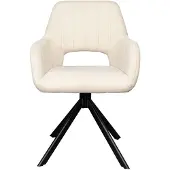 Giga Meubel Eetkamerstoel Nola Beige Draaibaar