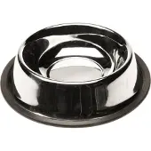 Tom Dogs Collection hondenvoer- en drinkbak Ema 430 ml RVS 21 x 4 cm zilver