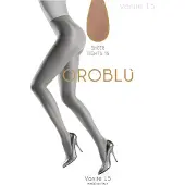 Oroblu Vanite 15 Panty - Kleur Hazel/ Huidskleur - Maat Maxi/ XXL