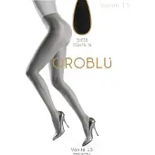 Oroblu Vanite 15 Panty - Kleur Nearly Black - Maat L