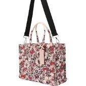 Coccinelle Never Without Bag Canvas Flower Shopper veelkleurig