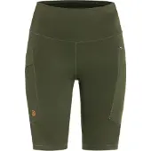 Fjällräven Legging Women Abisko Short Tights Deep Forest-S