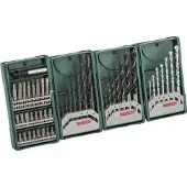 Bosch X-Line Boorset - 46-delig - Voor hout, metaal en steen