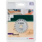 Bosch Cirkelzaagblad.Spec. Ø65X15mm, 20T Pks16Multi - 2609256C83