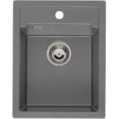 Reginox Amsterdam 34 spoelbak 51x40cm Grey Silvery R33562