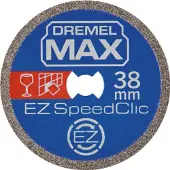 Dremel Diamantschijf S545dm - Harde Materialen - 38mm - Ez Speedclic