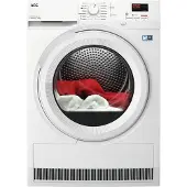AEG TR718A2B warmtepomp droger / wasdroger wit met 8 kg. trommel zuinig energieklasse A+++ | .