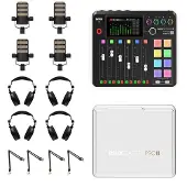 Rode RODECaster Pro II 4-Person Bundle