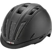 Casco Roadster Zwart e bike helm + carbonic vizier (keus uit 2) - Gratis montage!