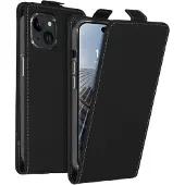 Accezz Flipcase voor de Apple iPhone 15 - Zwart
