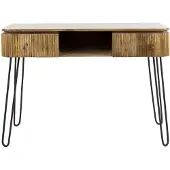 AnLi Style Kaptafel 2L wave (Naturel, 110x40x77cm)
