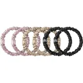 Slip Pure Silk Skinny Scrunchies Multi Haarelastiek 6 st