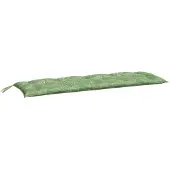 vidaXL Tuinbankkussen 150x50x7 cm oxford stof bladpatroon