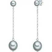 Valero Pearls Oorbellen zilver