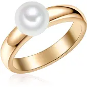 Valero Pearls Ring goud / parelwit