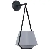 Forestier Design wandlamp Carrie XS, dimbaar, alu / grijs / zink, Woon-/ Eetkamer, Textiel / Stof / Zijde, Design, Wandlamp design
