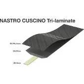 Silca Nastro Cuscino 2.5 stuurlint, wit