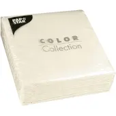 Papstar 100 servetten 33x33 wit wit Papier Servetten