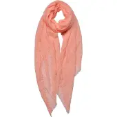 Juleeze Sjaal Dames Effen 90x180 cm Roze Synthetisch