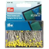 Prym 40g gele glaskopspelden
