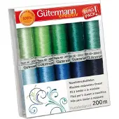 Gütermann borduurgarenset 10st, col.3