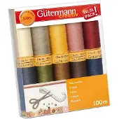 Gütermann Quilt- Naaigarenset Katoen 10st col.3