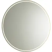 QAZQA Moderne badkamerspiegel 80 cm incl. LED en touch dimmer - Sebas