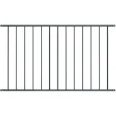 vidaXL Schuttingpaneel Woerden gepoedercoat staal 163x117 cm antracietkleurig
