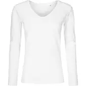 Promodoro XO1560 Women´s V-Neck T-Shirt Long Sleeve