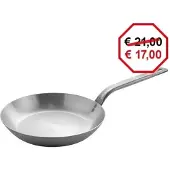 HorecaTraders lyonnaiserpan | plaatstaal | Ø26cm | Gas, elektrisch, keramisch, oven