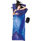 Cocoon Tropic Traveler Sleeping Bag Silk Long, royal blue/tuareg