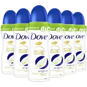 Dove - Anti-Transpirant Deodorant Spray - Advanced Care - Original - 6 x 100 ml - Voordeelverpakking