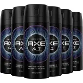 Axe 6x Axe Deodorant Bodyspray A.i. Fresh 150 Ml